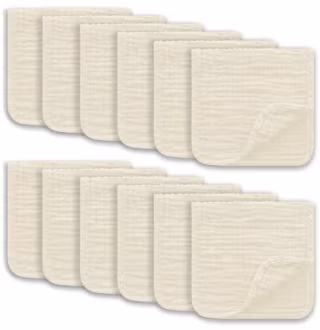 Muslin Burp Cloths 