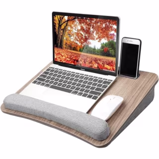 Portable Lap Laptop Desk with Pillow Cushion