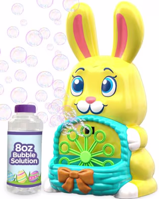 Move2Play Easter Bunny Bubble Blower