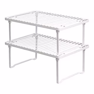 Stackable Metal Kitchen Storage Shelves