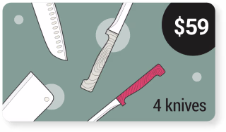 Knife Aid Gift Card