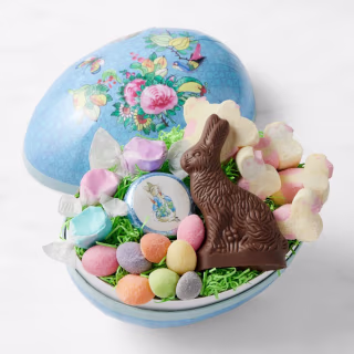 Small Classic Easter Mache Egg