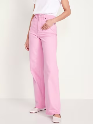 Extra High-Waisted Wide-Leg Jeans