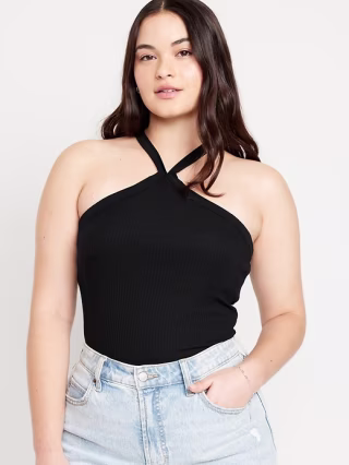 Fitted Halter Top