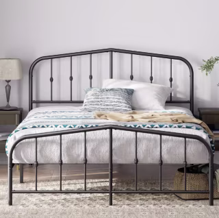 Heidi Metal Platform Bed Frame