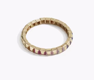 Pavé Crystal Stretch Bracelet