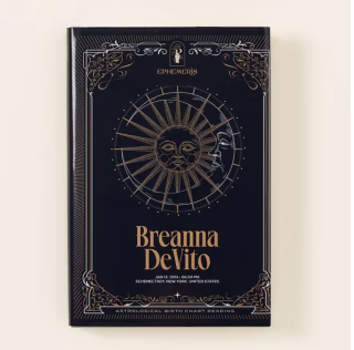 astrology birth chart book