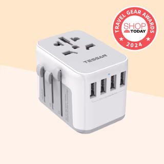 Tessan International Power Adapter with 4 USB Ports