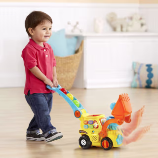 Pop-a-Balls Push & Pop Bulldozer