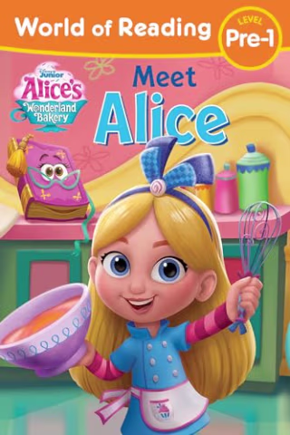 "World of Reading: Alice's Wonderland Bakery" by Disney