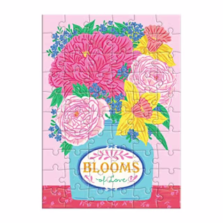 Blooms Of Love Greeting Card Puzzle