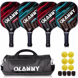 Pickleball Paddles and Equipment Set
