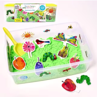 Creativity for Kids "The Very Hungry Caterpillar" Sensory Bin
