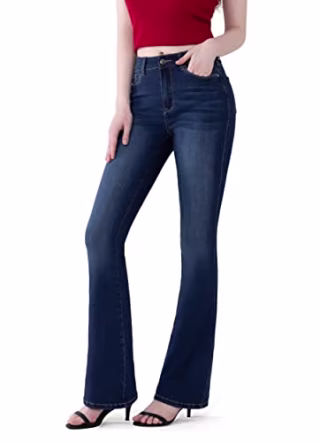 Totally Shaping Bootcut Jeans