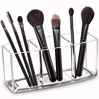 Watpot Acrylic Makeup Brush Organizer