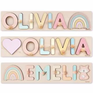 Personalized Wooden Name Puzzle
