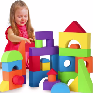 Jumbo Foam Building Blocks