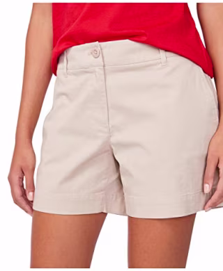 Comfort Tailored Stretch Cotton Shorts