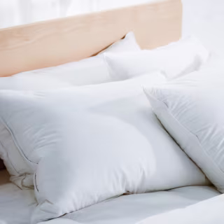 Avocado Green Down Pillow