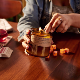 Teakwood & Tobacco Large Concentrated Candle