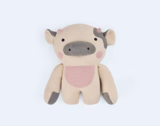 Bearaby Bearabuddies Weighted Cody Cow Stuffed Animal