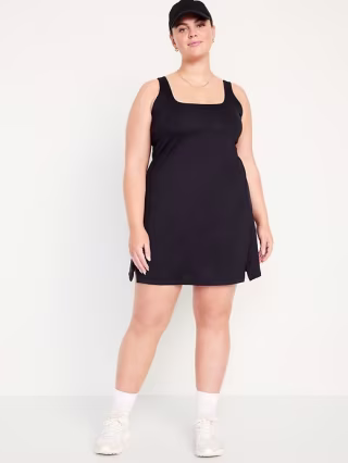 PowerSoft Square-Neck Athletic Dress