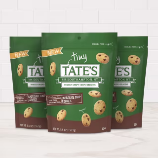 Tate's Bakeshop Tiny Tate's Chocolate Chip Cookies (Pack of 3)