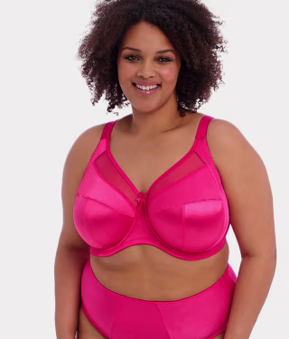 Keira Satin Side Support Bra