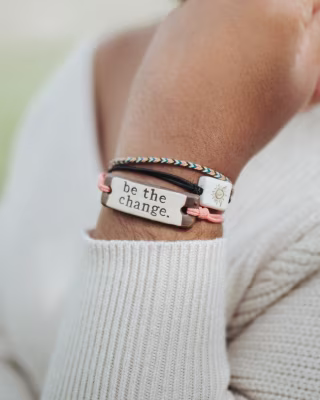 Mud Love be the change. Original Bracelet