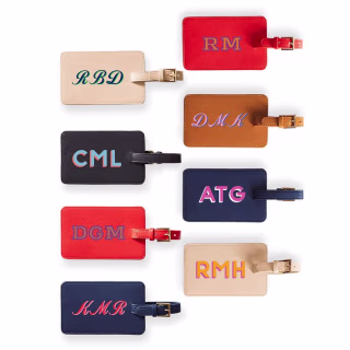 Mark & Graham Fillmore Vegan Leather Luggage Tag