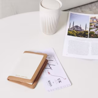 Katie Loxton Capri Canvas Passport Holder