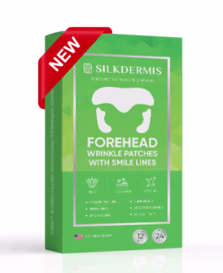 SILKDERMIS Forehead Wrinkle Patches with Smile Lines