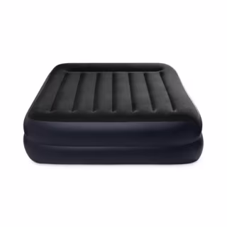 Intex Queen Pillow Rest Raised Airbed with Pump