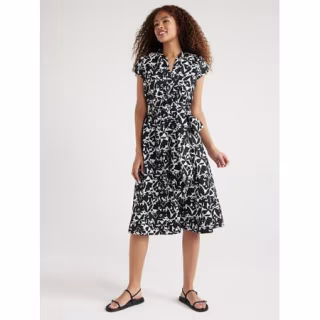 Belted Utility Dress