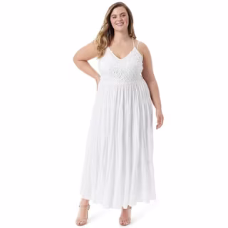Iris Crochet Cami Dress