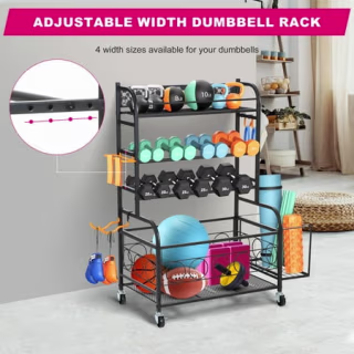 Home Gym Storage Rack