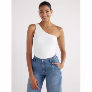 One Shoulder Tank Top