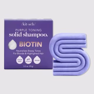 Purple Toning Solid Shampoo Bar