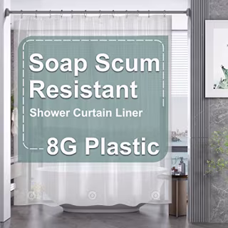 AmazerBath Plastic Shower Curtain