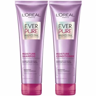 L'Oreal Paris Moisture Sulfate Free Shampoo and Conditioner Set