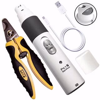 Pet Republique Cordless Small Dog & Cat Nail Grinder & Nail Clippers