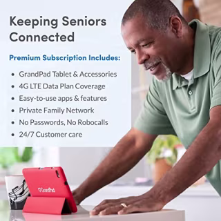GrandPad Senior Tablet with Phone Capabilities