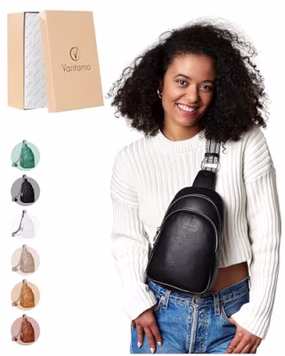 RFID Blocking Crossbody Bag