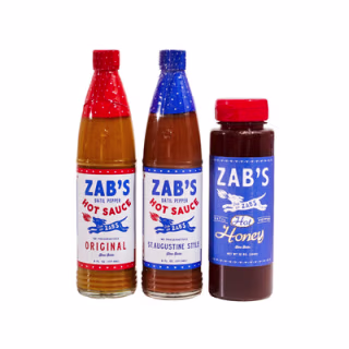 Zab's Hot Sauce Trio