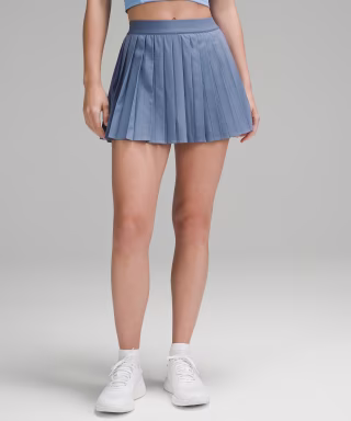 High-Rise Pleated Tennis Skirt