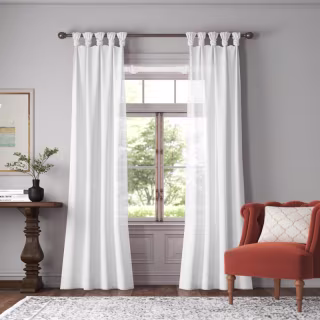 Liebert Semi-Sheer Curtain Panel