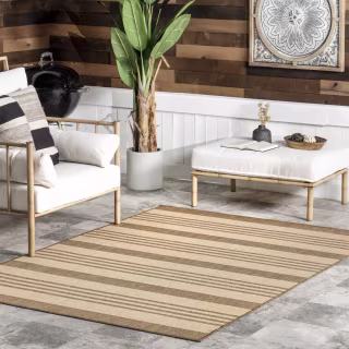 Robin Multi Stripe Indoor/Outdoor Area Rug