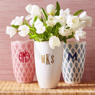 Mark & Graham Ceramic Wave Vase