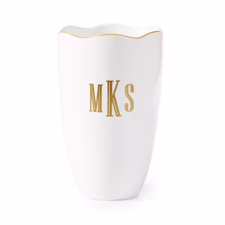 Mark & Graham Ceramic Wave Vase