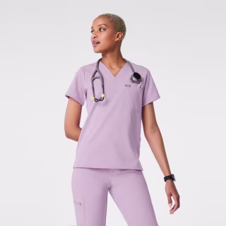 Catarina One-Pocket Scrub Top